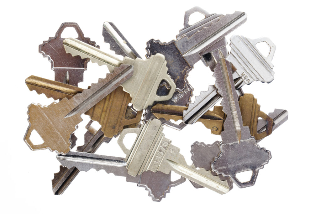 a lose pile of shiny new cut keys 2025 10 16 08 33 03 utc